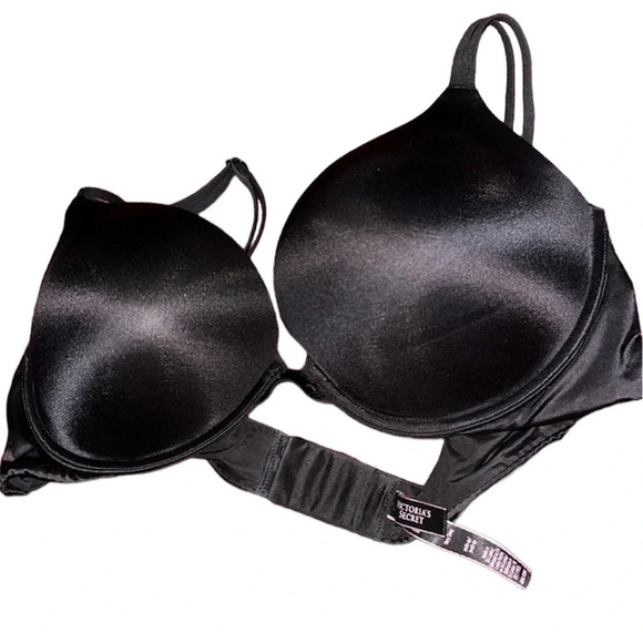 Victoria’s Secret black Ver Sexy Push  Up Bra 40 C - Picture 1 of 12